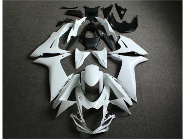 Blanc Carénage Suzuki GSXR 600 / 750 K11 2011-2024