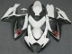 Blanc Carénage Suzuki GSXR 600 / 750 K6 2006-2007 Blanc Carénage Suzuki GSXR 600 / 750 K6 2006-2007