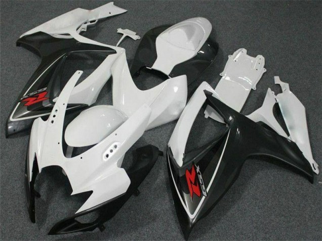 Blanc Carénage Suzuki GSXR 600 / 750 K6 2006-2007 Blanc Carénage Suzuki GSXR 600 / 750 K6 2006-2007