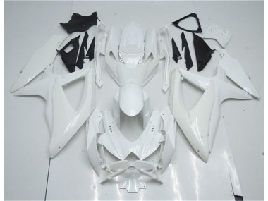 Blanc Carénage Suzuki GSXR 600 / 750 K8 2008-2010