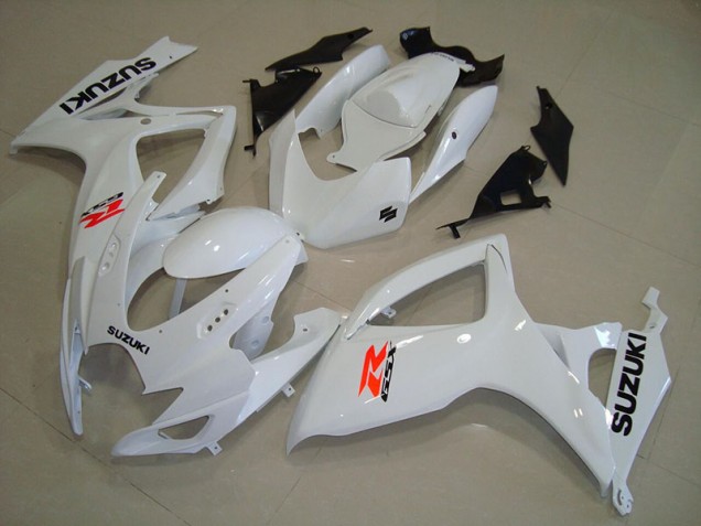 Blanc Carénage Suzuki GSXR 750 K6 2006-2007 Blanc Carénage Suzuki GSXR 750 K6 2006-2007