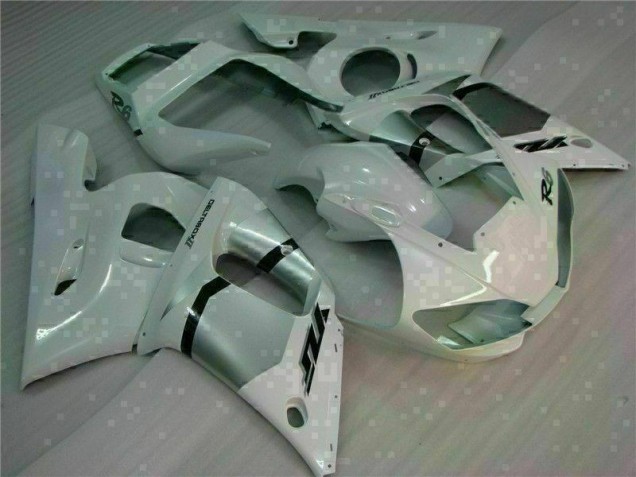 Blanc Carénage Yamaha R6 1998-2002 Blanc Carénage Yamaha R6 1998-2002