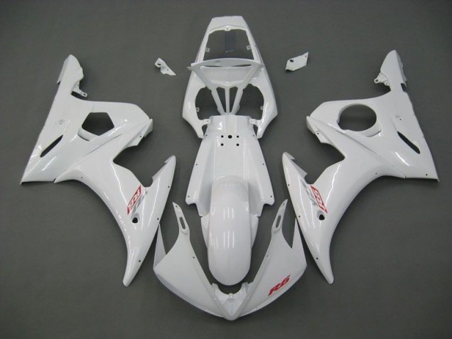 Blanc Carénage Yamaha R6 2003-2005 Blanc Carénage Yamaha R6 2003-2005