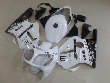 Blanc Carénages Kawasaki ZX12R 2000-2001