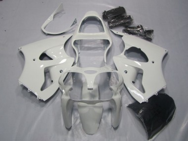 Blanc Carénages Kawasaki ZX6R 2000-2002