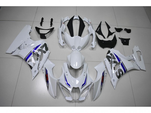 Blanc Carénages Suzuki GSXR 1000 2017-2023 Blanc Carénages Suzuki GSXR 1000 2017-2023