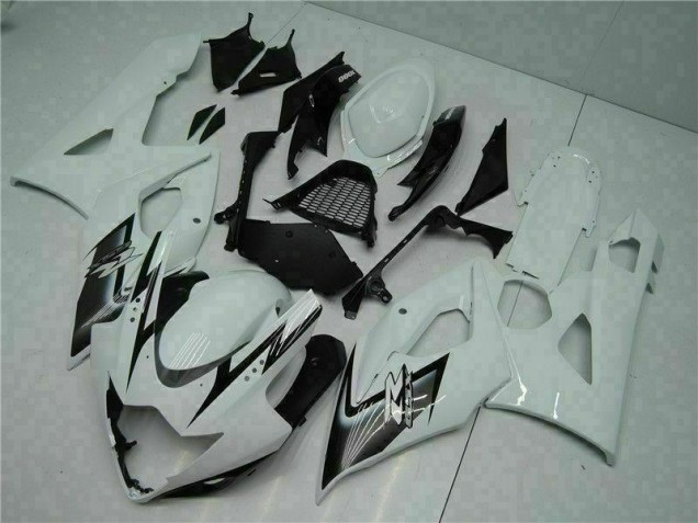 Blanc Carénages Suzuki GSXR 1000 K5 2005-2006 Blanc Carénages Suzuki GSXR 1000 K5 2005-2006