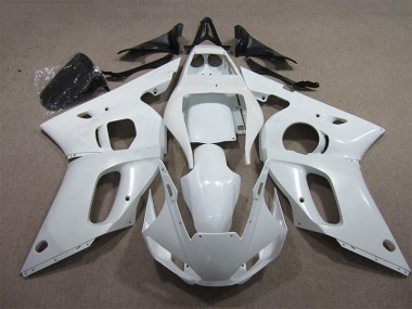 Blanc Carénages Yamaha R6 1998-2002