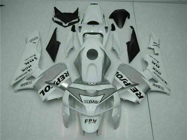 Blanc Carénages de Rechange Honda CBR 600 RR 2005-2006 Blanc Carénages de Rechange Honda CBR 600 RR 2005-2006