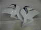 Blanc Carrosserie Honda CBR 600 RR 2003-2004 Blanc Carrosserie Honda CBR 600 RR 2003-2004