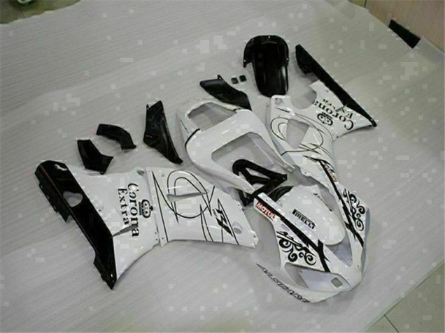 Blanc Carrosserie Yamaha R1 2000-2001 Blanc Carrosserie Yamaha R1 2000-2001