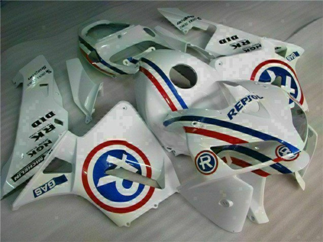 Blanc Kit Carénages & Plastique Honda CBR 600 RR 2005-2006 Blanc Kit Carénages & Plastique Honda CBR 600 RR 2005-2006