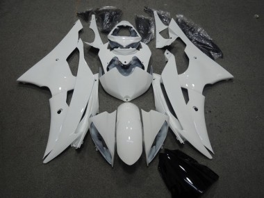 Blanc Kit Carénages & Plastique Yamaha R6 2008-2016