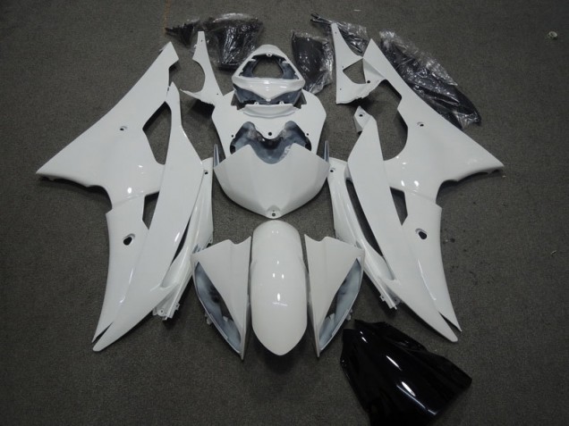Blanc Kit Carénages & Plastique Yamaha R6 2008-2016 Blanc Kit Carénages & Plastique Yamaha R6 2008-2016