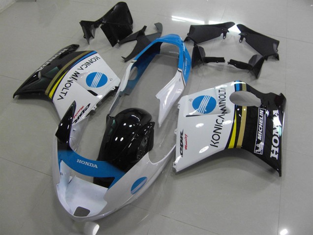 Blanc Konica Minolta Carénage Honda CBR 1100 XX Blackbird 1996-2007 Blanc Konica Minolta Carénage Honda CBR 1100 XX Blackbird 1996-2007