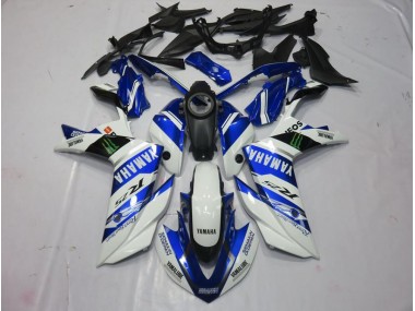 Blanc Monster Carénage Yamaha R3 2015-2022
