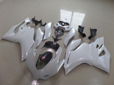 Blanc Nacré Carénage Ducati 1199 2011-2014