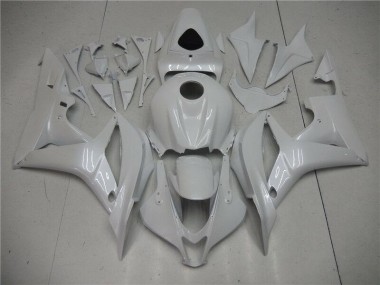 Blanc Nacré Carénages Honda CBR 600 RR 2007-2008