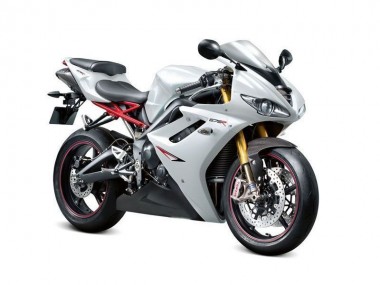 Blanc Nacré Noir Carénage Triumph Daytona 675 Triple 2009-2012