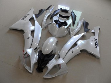Blanc Nacré Style OEM Carénage Yamaha R6 2008-2016