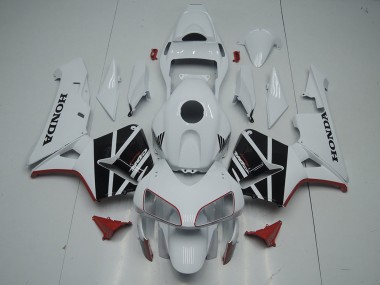 Blanc Noir Carénage Honda CBR 600 RR 2003-2004