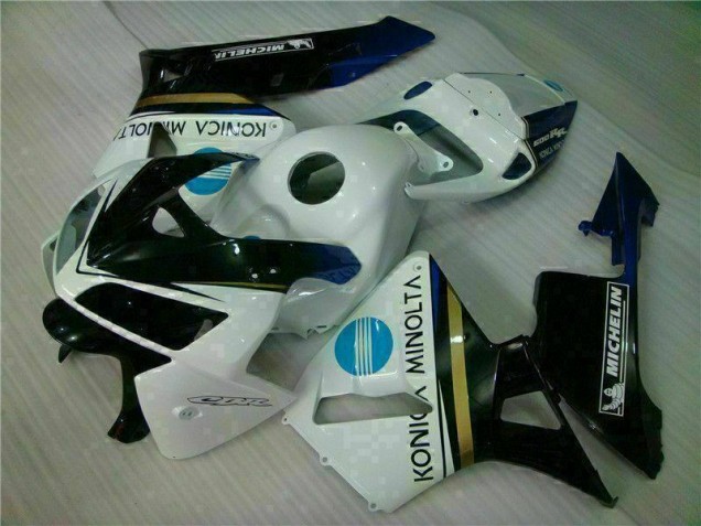 Blanc Noir Carénage Honda CBR 600 RR 2005-2006 Blanc Noir Carénage Honda CBR 600 RR 2005-2006