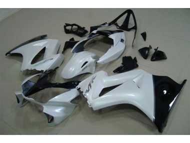 Blanc Noir Carénage Honda VFR 800 2002-2013