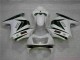 Blanc Noir Carénage Kawasaki EX250 2008-2012 Blanc Noir Carénage Kawasaki EX250 2008-2012