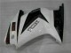 Blanc Noir Carénage Kawasaki EX250 2008-2012 Blanc Noir Carénage Kawasaki EX250 2008-2012