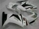Blanc Noir Carénage Kawasaki EX250 2008-2012 Blanc Noir Carénage Kawasaki EX250 2008-2012