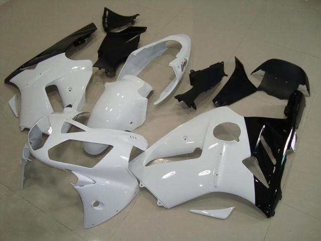 Blanc Noir Carénage Kawasaki ZX12R 2002-2006 Blanc Noir Carénage Kawasaki ZX12R 2002-2006