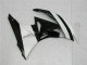Blanc Noir Carénage Kawasaki ZX6R 2009-2012 Blanc Noir Carénage Kawasaki ZX6R 2009-2012