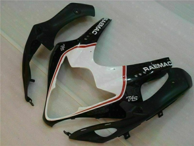 Blanc Noir Carénage Suzuki GSXR 1000 K5 2005-2006 Blanc Noir Carénage Suzuki GSXR 1000 K5 2005-2006