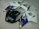 Blanc Noir Carénage Suzuki GSXR 600 / 750 K4 2004-2005 Blanc Noir Carénage Suzuki GSXR 600 / 750 K4 2004-2005