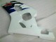 Blanc Noir Carénage Suzuki GSXR 600 / 750 K4 2004-2005 Blanc Noir Carénage Suzuki GSXR 600 / 750 K4 2004-2005