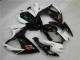 Blanc Noir Carénage Suzuki GSXR 600 / 750 K6 2006-2007 Blanc Noir Carénage Suzuki GSXR 600 / 750 K6 2006-2007