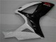 Blanc Noir Carénage Suzuki GSXR 600 / 750 K6 2006-2007 Blanc Noir Carénage Suzuki GSXR 600 / 750 K6 2006-2007