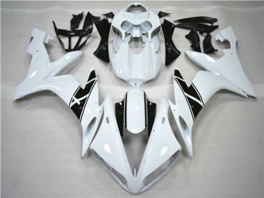 Blanc Noir Carénage Yamaha R1 2004-2006