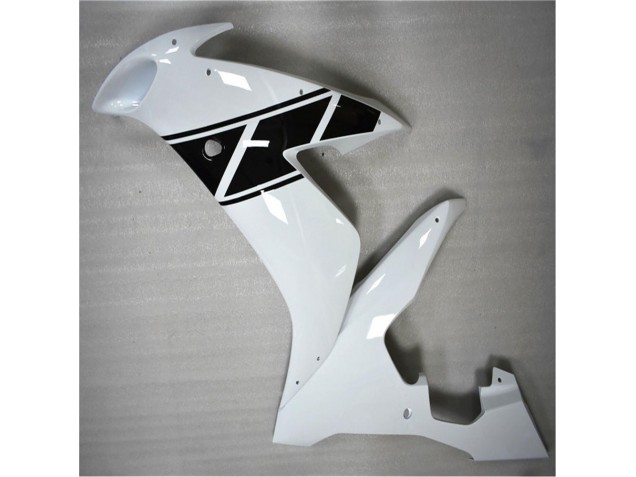 Blanc Noir Carénage Yamaha R1 2004-2006 Blanc Noir Carénage Yamaha R1 2004-2006