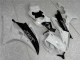 Blanc Noir Carénage Yamaha R6 2006-2007 Blanc Noir Carénage Yamaha R6 2006-2007