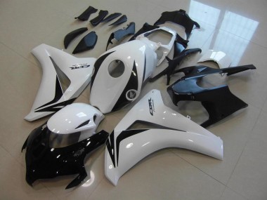 Blanc Noir Carénages Honda CBR 1000 RR 2008-2011