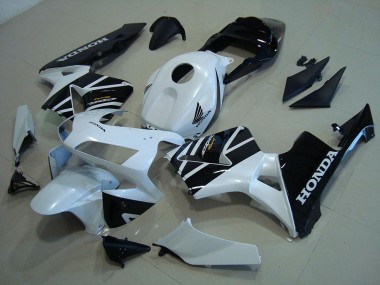 Blanc Noir Carénages Honda CBR 600 RR 2003-2004