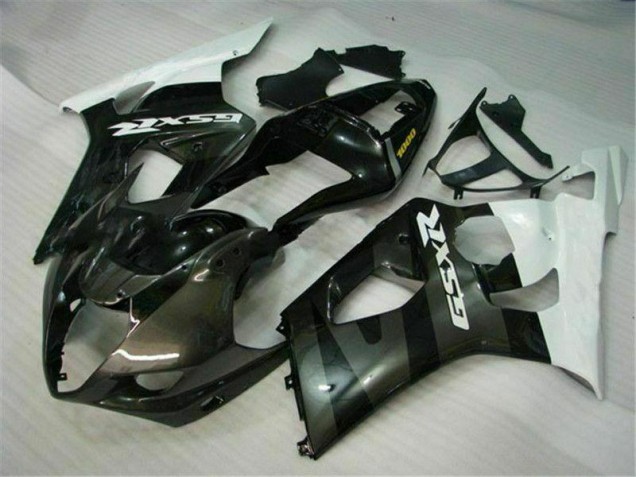 Blanc Noir Carénages Suzuki GSXR 1000 K3 2003-2004 Blanc Noir Carénages Suzuki GSXR 1000 K3 2003-2004