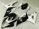 Blanc Noir Carénages Suzuki GSXR 1000 K5 2005-2006 Blanc Noir Carénages Suzuki GSXR 1000 K5 2005-2006