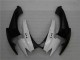 Blanc Noir Carénages Suzuki GSXR 600 / 750 K6 2006-2007 Blanc Noir Carénages Suzuki GSXR 600 / 750 K6 2006-2007