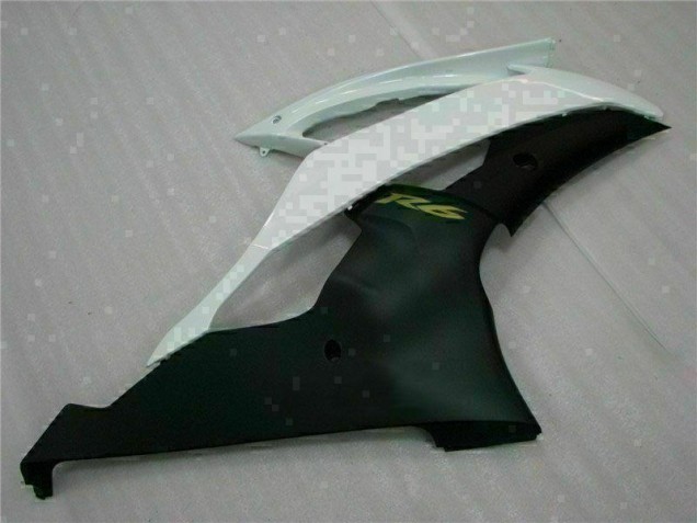 Blanc Noir Carénages Yamaha R6 2008-2016 Blanc Noir Carénages Yamaha R6 2008-2016