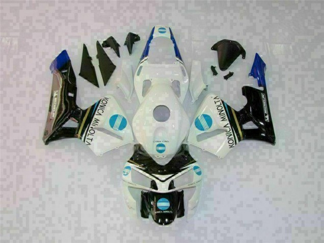 Blanc Noir Carrosserie Honda CBR 600 RR 2003-2004 Blanc Noir Carrosserie Honda CBR 600 RR 2003-2004