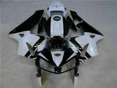 Blanc Noir Carrosserie Honda CBR 600 RR 2005-2006