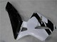 Blanc Noir Carrosserie Honda CBR 600 RR 2005-2006 Blanc Noir Carrosserie Honda CBR 600 RR 2005-2006