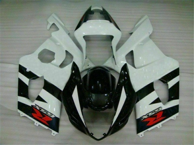 Blanc Noir Carrosserie Suzuki GSXR 1000 K3 2003-2004 Blanc Noir Carrosserie Suzuki GSXR 1000 K3 2003-2004